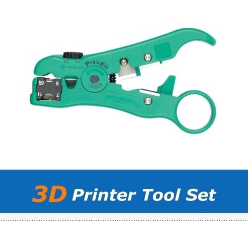 1pc Multi-Functional Wire Stripper Cable Peeling Stripping Plier Tool For 3D Printer Parts