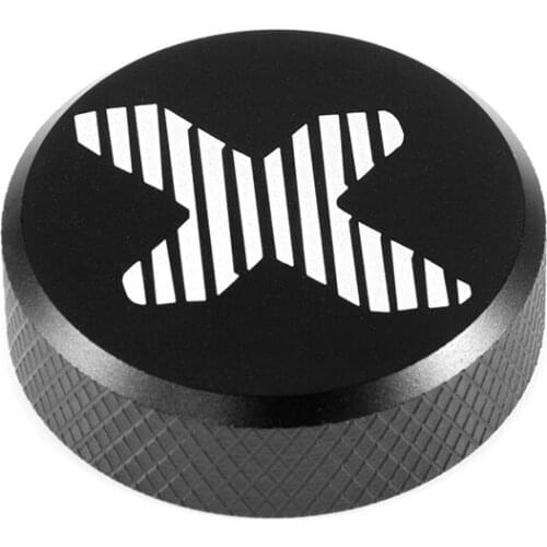 Black Motorcycle Rear Fluid Reservoir Cap Cover Aluminum For Ducati Scrambler 800 1100