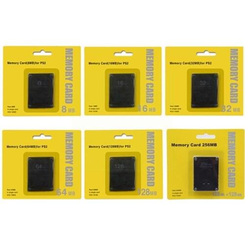 For PS2 memory card 8MB/16MB/32MB/64MB/128MB/256MB For PS2 memory card card memory O7C4