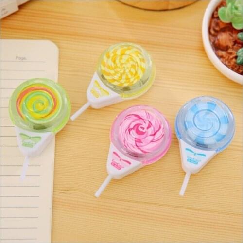 Ellen Brook 1 Pcs Creative Cute Student Prizes Lollipop Sharpener Office School Supplies Pencil Cutter Knife Gift Stationery