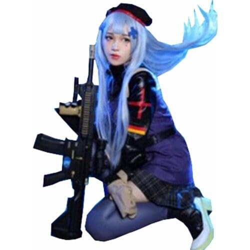2018 Girls Frontline Game cosplay Halloween party HK416 cos Unisex Daily uniform cosplay costume