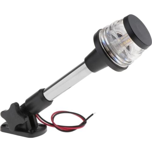All-Round Marine Fold Down LED Navigation Light for Stern Anchor Lights 360 Degree, Waterproof, 12-24V