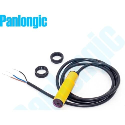 M18 E3F-DS10C4 IR Diffuse Reflective Type Sensor DC 6-36V NPN NO Normally Open Photoelectric Sensor Switch Free Shipping
