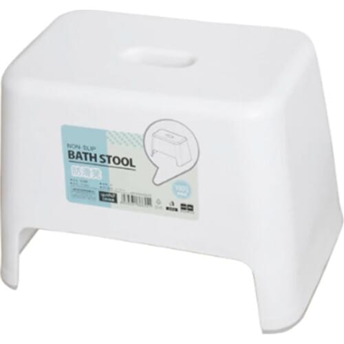 Non-Slip Stool Plastic Stool Bathroom Footbath Stool Durable and Unbreakable Bath Stool
