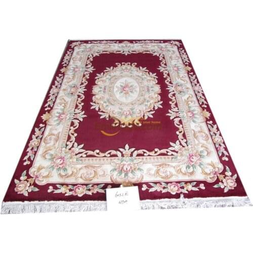 For carpetshaggy rugwoven wool carpet french machine made Plush savoneryMade To Orderchinese aubusson rug