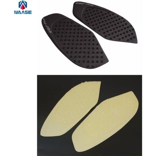 Waase Tank Pad Protector Sticker Decal Gas Knee Grip Traction Pad Side For Yamaha YZF R6 2008 2009 2010 2011 2012 2013-2016