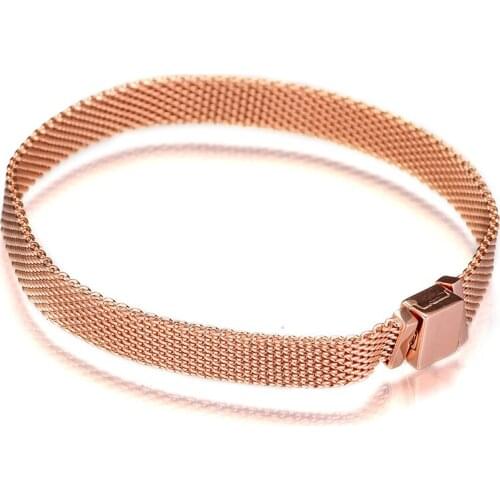 CKK Bracelet for women Rose Gold Bracelets Reflexion Pulseira Feminina Masculina Pulseras Mujer Moda Silver 925 Sterling jewelry