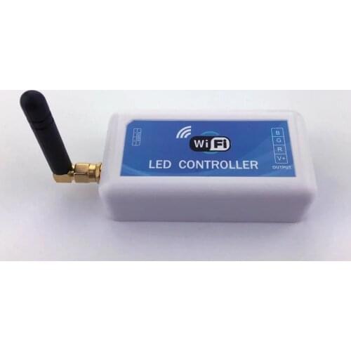 10sets/lots DC7.5-24V Wifi RGB controller for Iphone Ipad Android mobile phone 2.3Version IOS system