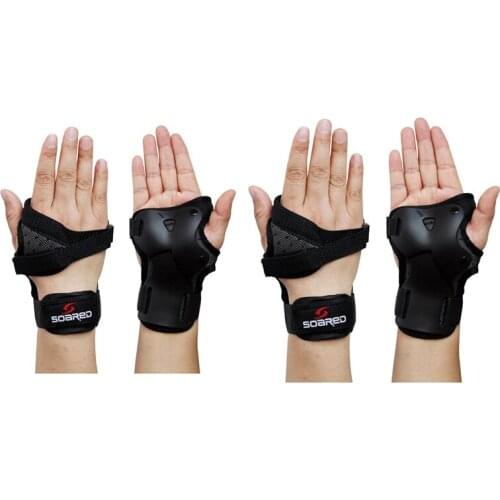 Soared 4 Pcs Skiing Armfuls Wrist Support Hand Protection Ski Wrist Support Skiing Palm Protection Roller Snowboarding Skating G