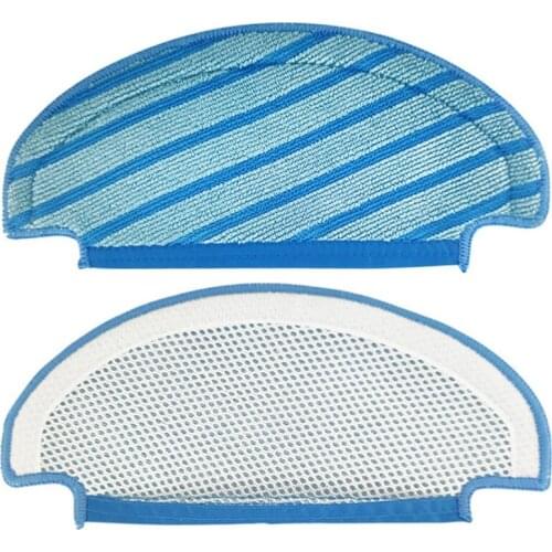 Sweeper Accessories Suitable for Ecovacs Sweeper OZMO T8 AIVI Cleaning Mopping Cloth Spare Parts, 4PCS