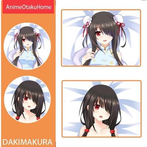 Anime Manga DATE A LIVE Tokisaki Kurumi Sexy Lovely Girl Throw Pillow Cover Hug Pillowcase Otaku Bedding Dakimakura Pillow Case