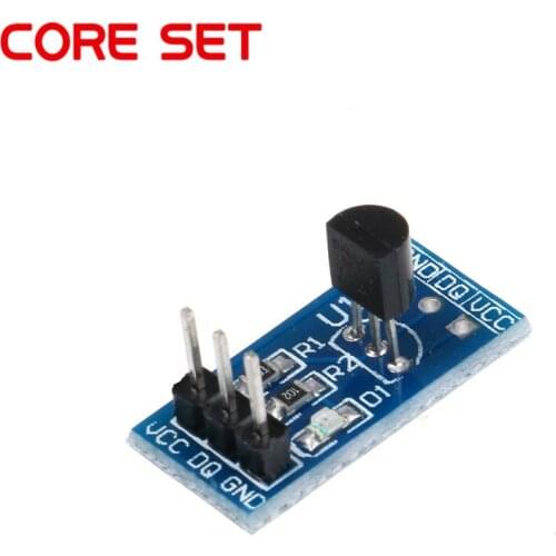 DS18B20 Temperature Switch Control Temperature Measurement Module Temperature Sensor Module DS18B20 Development Board