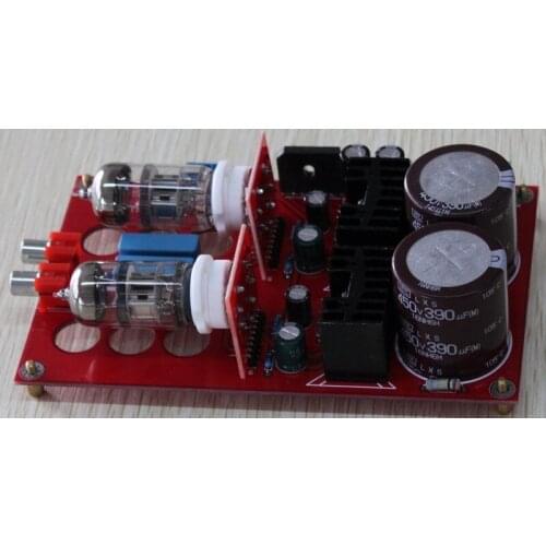 AC50-180V Exchange AC6.5-12V 2pcs 6N2 tube pre amplifier board / tube amplifier board