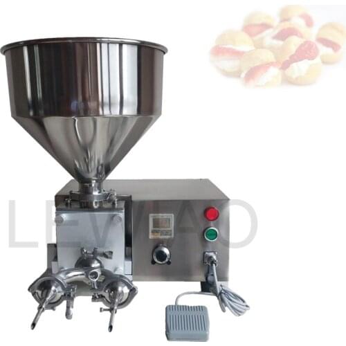 Chocolate Cream Filling Machine Croissant Cream Filling Machine Puff Injection Machine