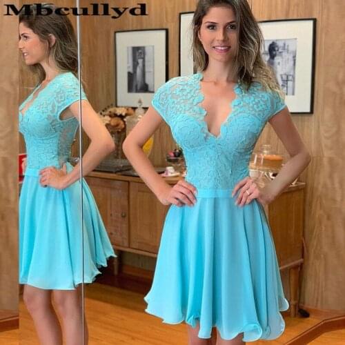 Mbcullyd Womens Cocktail Chiffon Dresses