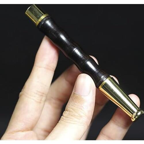 1 Pcs Natural Wood Grain Solid Pear Wood Pipes Cigarette Holder Mouthpiece Tobacco Pipe Filter Smoking Pipe Creative Gifts Smoke