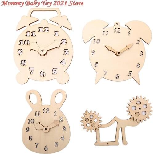 New Busy Board DIY Clock Toys Baby Montessori Sensory Activity Board Accessories Puzzle Supplies Kids Children Toys