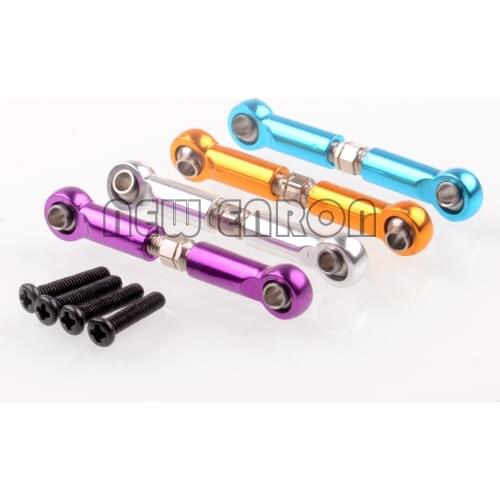 NEW ENRON Aluminum Front/Rear & Servo Link 86009 Fit FOR HSP 1:16 Off-Road 94185 94186 94286