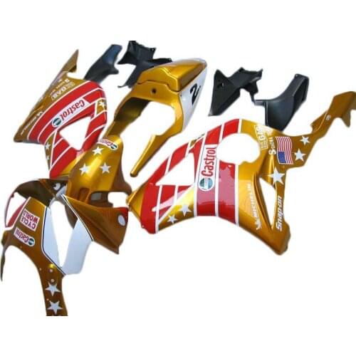 Brand New fairing kit Fit for Honda CBR954RR 02 03 yellow red Fairings CBR 954rr 2002 2003 Motorcycle Bodywork Parts NS54