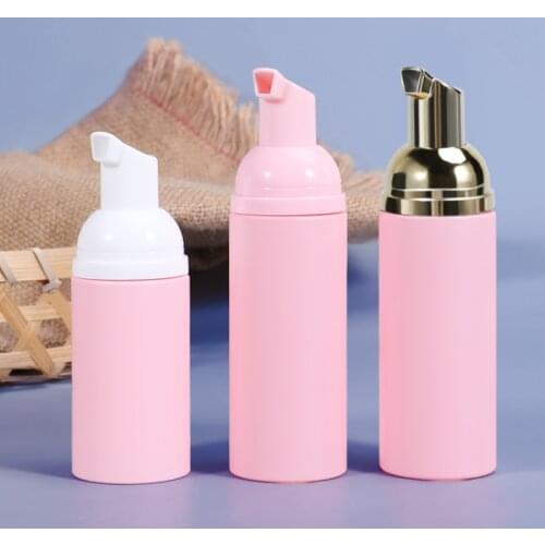 1Pcs 50ML Plastic Foam Pump Bottle Empty Face Eyelashes Cosmetic Bottle Cleaner Soap Dispenser Foam Bottle