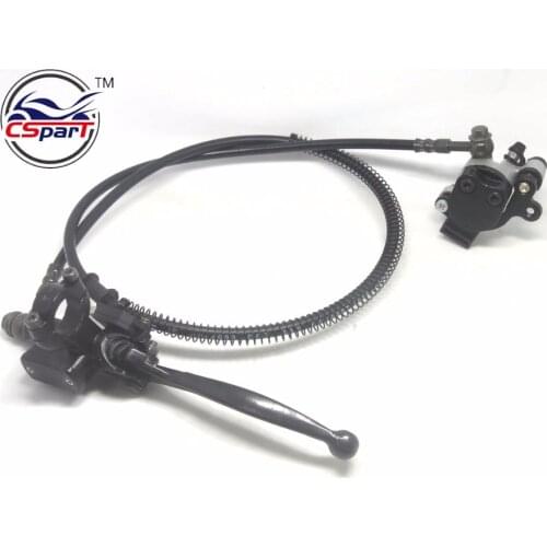 Performance Hydraulic Rear Brake Caliper Assembly 47CC 49CC Mini Moto Pocket Bike 2 Stroke Quad ATV Dirt bike Parts