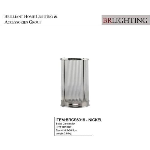 Glass Tube Cylindrical Candlestick Stand Wedding Decoration Brass Finishing Candle Holder Wedding Centerpieces Home Decoration