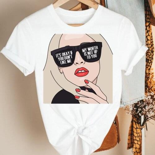 Women Clothes Cartoon Sexy Ladies 90s Style Holiday Summer Print Fashion Tshirt Female Short Sleeve Tee Top Graphic T-shirt