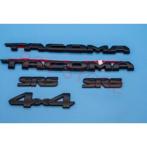 2016-2020 for SR5 BLACKOUT EMBLEM OVERLAY KIT OEM 4X4