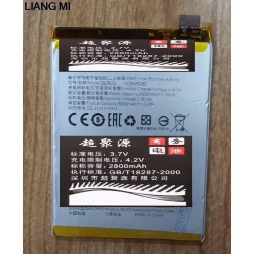 BLP635 2900mAh Batteries for OPPO R11 Battery Li-ion Batteries 100% Tested with Repair Tools