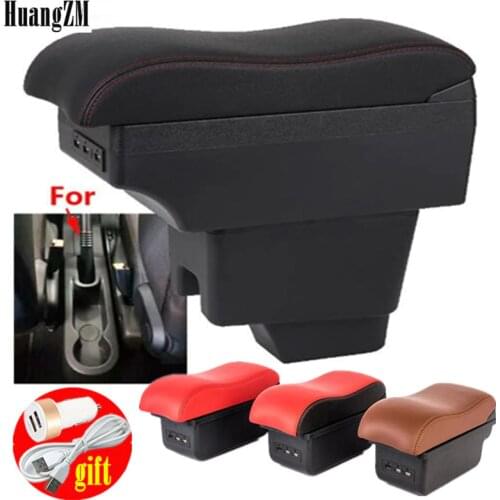 Car armrest box For Renault Captur Kaptur 2014-2018 central console storage box Rotatable ashtray Car interior accessories