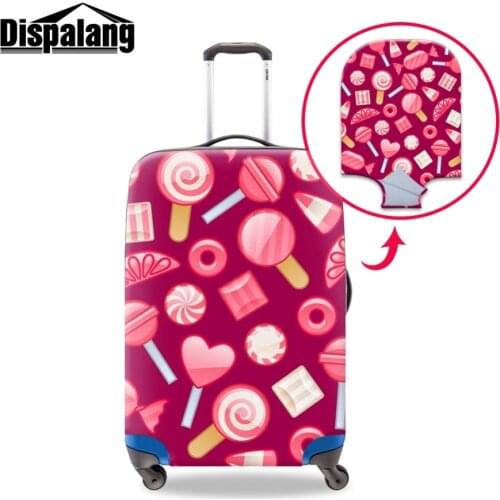 Luggage Cover in Bags Parts&Accessories Anti Dust Trolley Suitcase Protective Covers for Women Newest Gifts for Lady Candy Logo