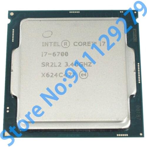 Core i7-6700 i7 6700 SR2L2 3.4 GHz Quad-core Eight-threaded 65w CPU processor LGA 1151