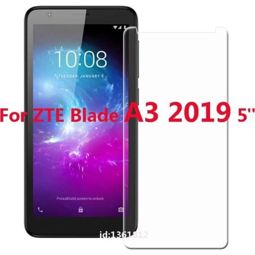 For ZTE Blade A3 2019 Tempered Glass High Quality Film Explosion-proof Screen Protector For ZTE Blade A3 2019 Phone Glass 5.0"