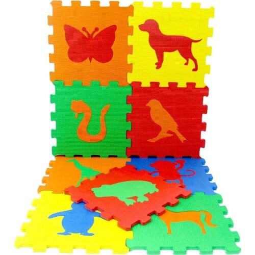 Animal Shaped Eva Play Mat 32,5x32,5 cm