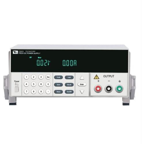 ITECH IT6833 Adjustable Digital Programmable DC Power Supply 72V/3A/216W