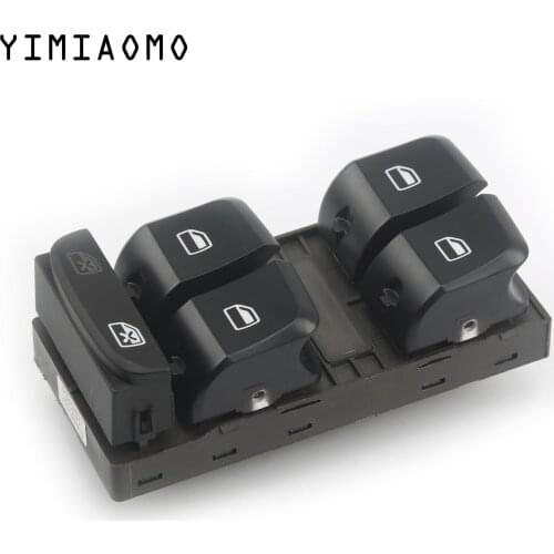 Window Control Switch Button For Audi A4 S4 Avant Quattro A5 S5 Coupe Sportback Q5 8K0 959 851 D Front Left Vehicle Door 12V