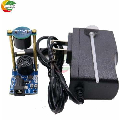 MCU STC15W Ultrasonic Levitation Acoustic Levitation DIY Learning Kit Mini Acoustic Levitator 12V DC Power Adapter 16mm 40KHz