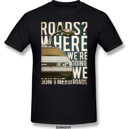 Back To The Future T Shirt Back To The Future T-Shirt Short Sleeve Tee Shirt Male Graphic XXX Fashion Tshirt