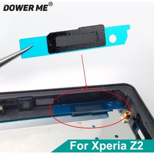 Dower Me Bottom Dust Mesh Loudspeaker Dust Net With Adhesive For SONY Xperia Z2 L50W D6502 D6503 Replacement