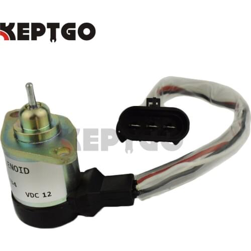 New Stop Solenoid 1G577-60011 for Bobcat S220 S250 S300 S330 skid steer 12V