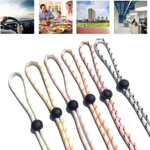 Face Mask Hanging Lanyard With Clips For Men Women Mask Holder Strap Mask Rope Holder Storage Anti-lost Eyeglass Chains 60cm