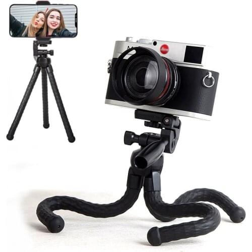 Portable Flexible Octopus table Tripod for SONY A6100 A6300 A6500 A6600 A7R RX100M7 for Canon EOS M50 M100 M200 M6 MarkII SX70