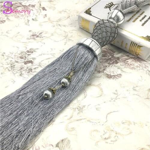 Mermaid ball European curtain tassels hanging ball tie strap holder accessories home decoration