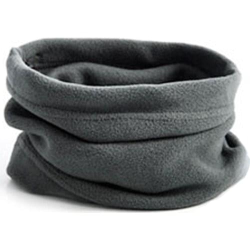 2 Pieces Mens Ladies Snood Chunky Knitted Winter Soft Neck Warmer Ski Scarf