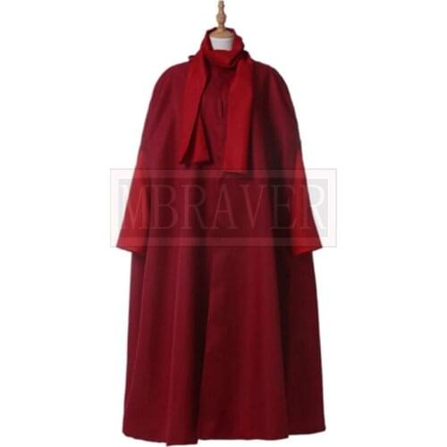 The Handmaids Tale Elisabeth Moss June Osborne Offred Cosplay Halloween Costume Tailor made Any Size