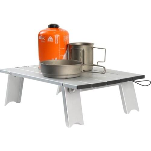 2021 NEW Outdoor Folding Table Beach Camping Backpacking Portable Table with Carry Bag Ultralight Mini Garden Furniture