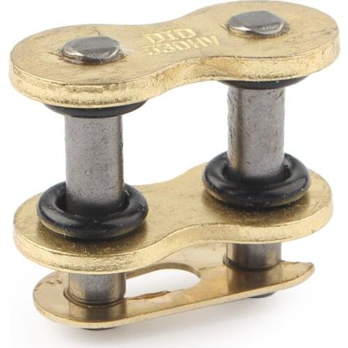 Motorcycle Universal 530HV Master Chain Connector Link O-rings Gold 1pc For Honda KTM 1Pcs