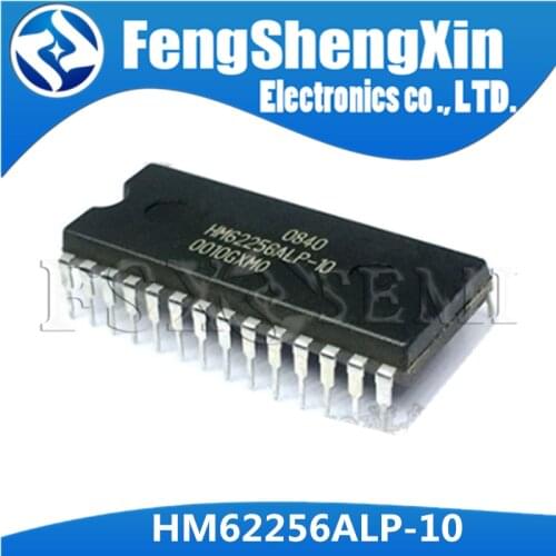1-5)pcs/lot HM62256ALP HM62256ALP-10 HM62256BLP-10 HM62256A HM62256 62256 dip-28 32,768-word x 8-bit High Speed CMOS Static RAM