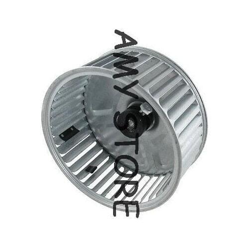 1Pc 7"Dia Centrifugal Vane Motor Blades Fan Impeller Sliver Tone B Type Blade right-handed rotation OR A Type Blade left-handed