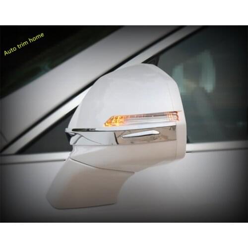 Car Accessories Door Rearview Mirror Protective Stripes Cover Trim Fit For Cadillac XT4 2019 2020 2021 Matte / Carbon Fiber ABS